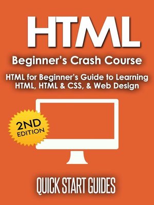 cover image of HTML Beginner's Crash Course